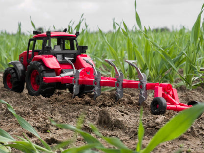 Полесье. Трактор "Belarus" с плугом арт.91338