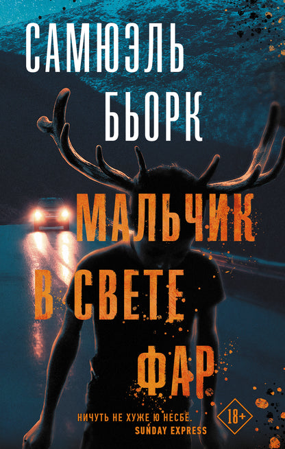 Мальчик в свете фар