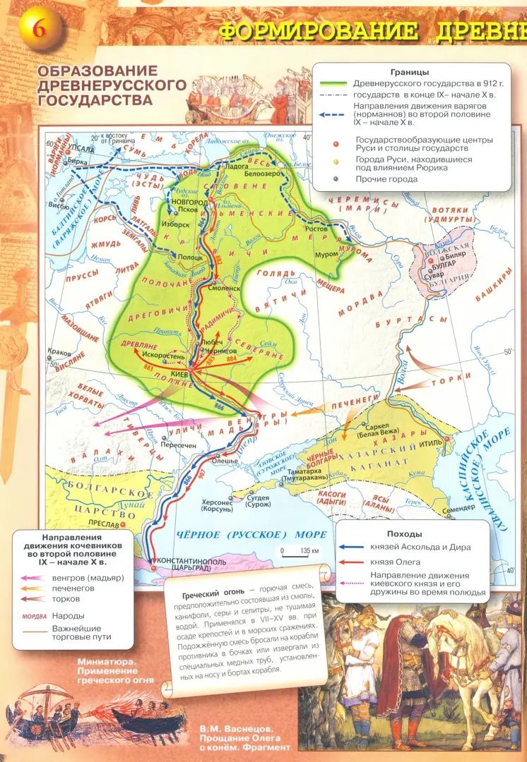 История России. Атлас. 6 класс.