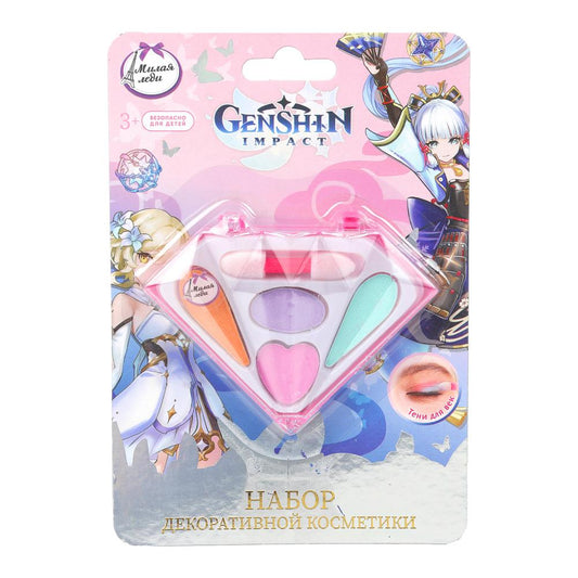 Косметика ДЛЯ ДЕВОЧЕК набор косметики: тени для век, аппликатор МИЛАЯ ЛЕДИ в кор.3*288шт