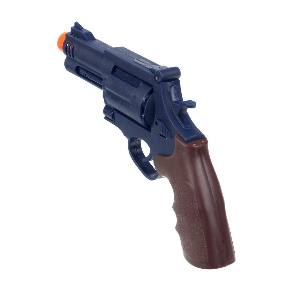 Револьвер ПОЛИЦИЯ свет-звук, жетон, кор.19*14*3см ИГРАЕМ ВМЕСТЕ в кор.2*60шт