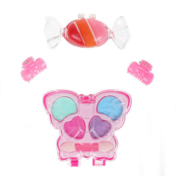 Косметика ДЛЯ ДЕВОЧЕК тени для век, блеск для губ МИЛАЯ ЛЕДИ в кор.2*120шт