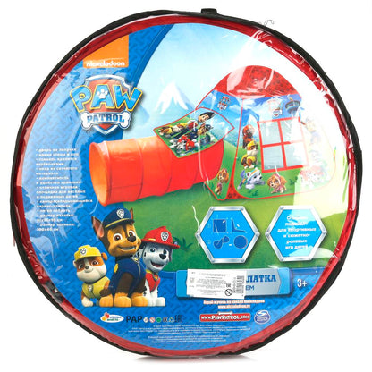 Палатка детская игровая Щенячий Патруль с тоннелем,81x95x95,46x100см Играем вместе в кор.10шт