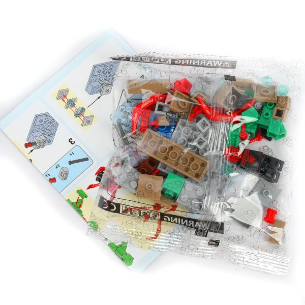 Конструктор мой мир+спайдермен, 54 дет. Город мастеров в кор.144шт