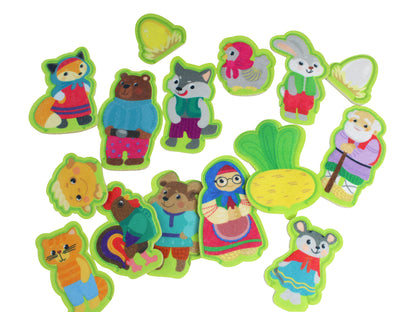 Пальчиковый кукольный театр "В гостях у сказки" (17 кукол)