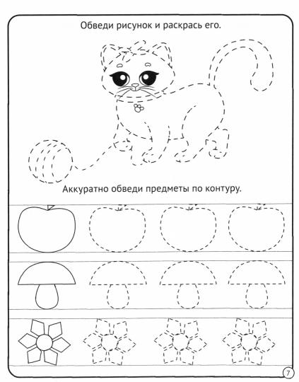 МОЯ РАБОЧАЯ ТЕТРАДЬ. ГОТОВИМ РУКУ К ПИСЬМУ