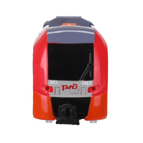 Модель пластик свет-звук РЖД ЭЛЕКТРОПОЕЗД "ЛАСТОЧКА" 20 см, кор. Технопарк в кор.48шт