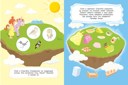 Соня в стране снов: книжка с наклейками