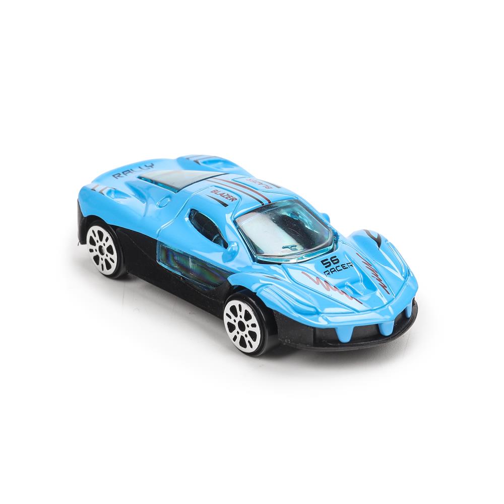 Machine en métal ROAD RACING pour SUISSE 7 cm, 3 pièces, dans un assortiment, couleur. Parc technologique dans le cor.2*96шт
