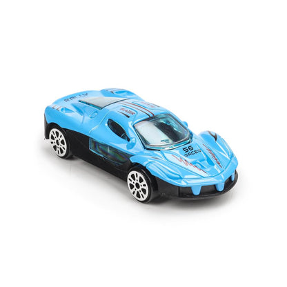 Machine en métal ROAD RACING pour SUISSE 7 cm, 3 pièces, dans un assortiment, couleur. Parc technologique dans le cor.2*96шт