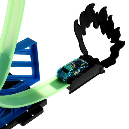 Le véhicule avec le bateau, la taille, le temps est en temps, cor.44,5*25,1*5,4 cm ТЕХНОДРАЙВ en cor.2*18шт