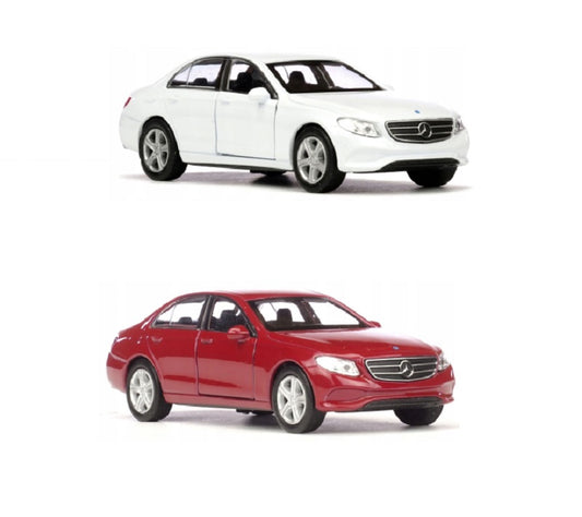 Welly. Машинка 1:38 "Mercedeces-Benz E-Class 2016", металл, пруж. мех., цвет в ассорт. арт.43703