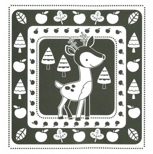 Удивительная раскраска. В лесу