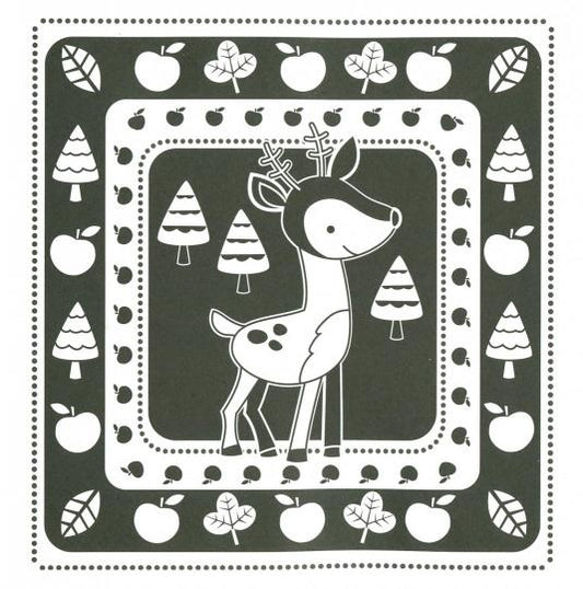 Удивительная раскраска. В лесу