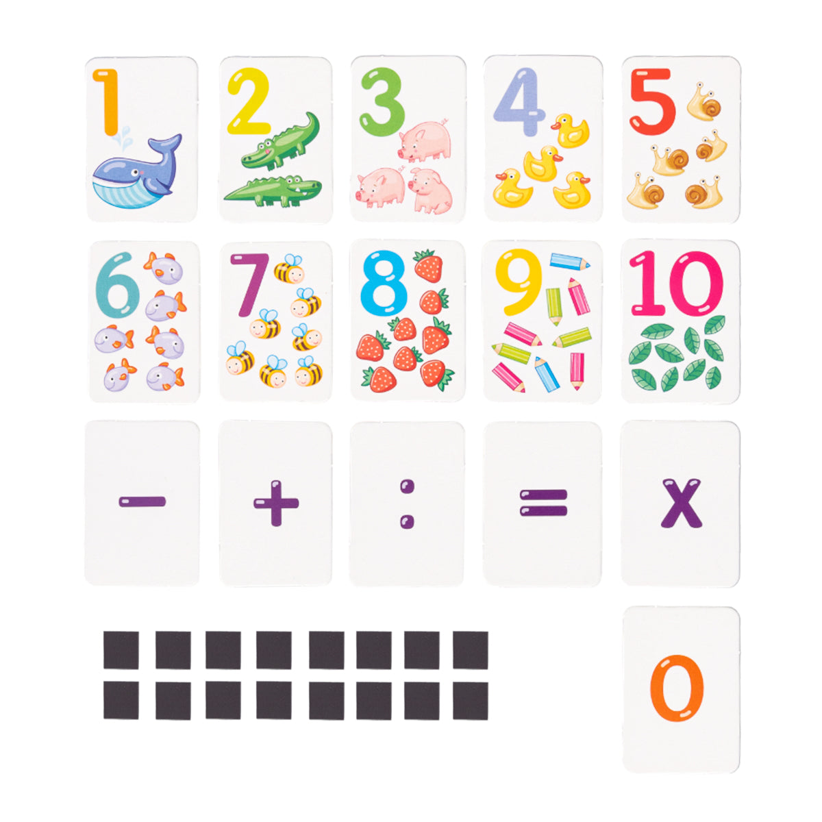 Игра магнитная "Веселый счет" 72 эл (европодвес)