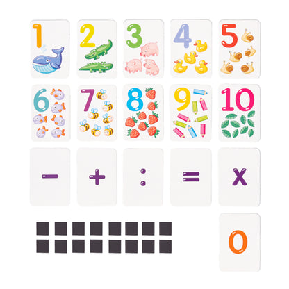 Игра магнитная "Веселый счет" 72 эл (европодвес)