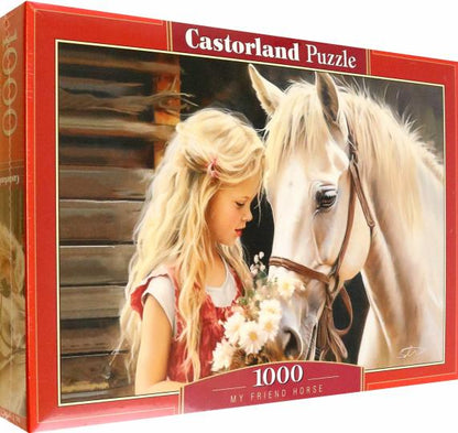 Пазл CastorLand 1000 деталей Мой друг - лошадь