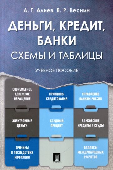 Деньги. Кредит. Банки. Схемы и таблицы: Учебное пособие. Алиев А.Т., Веснин В.Р.