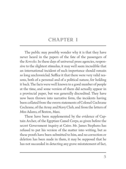 The Tragedy of The Korosko = Трагедия пассажиров «Короско»: на англ.яз