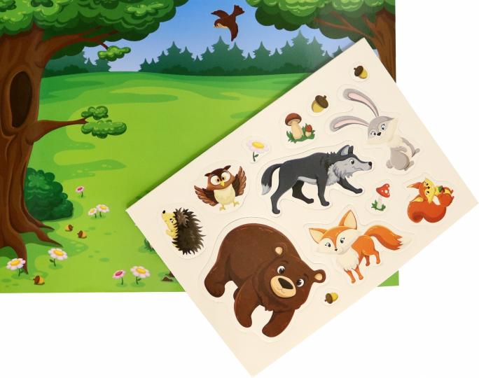 Кто где живет. В лесу