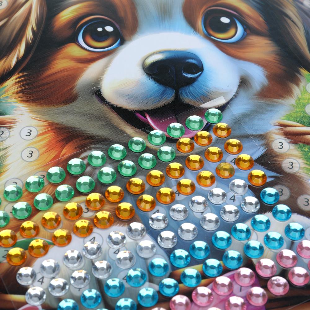 Аппликация стразами в пакете 15*21 МУЛЬТИ АРТ в кор.100шт