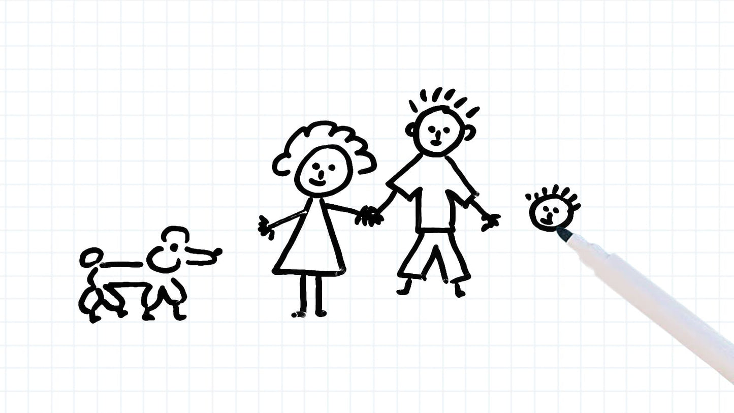 Планшет маркерно-меловой универсальный