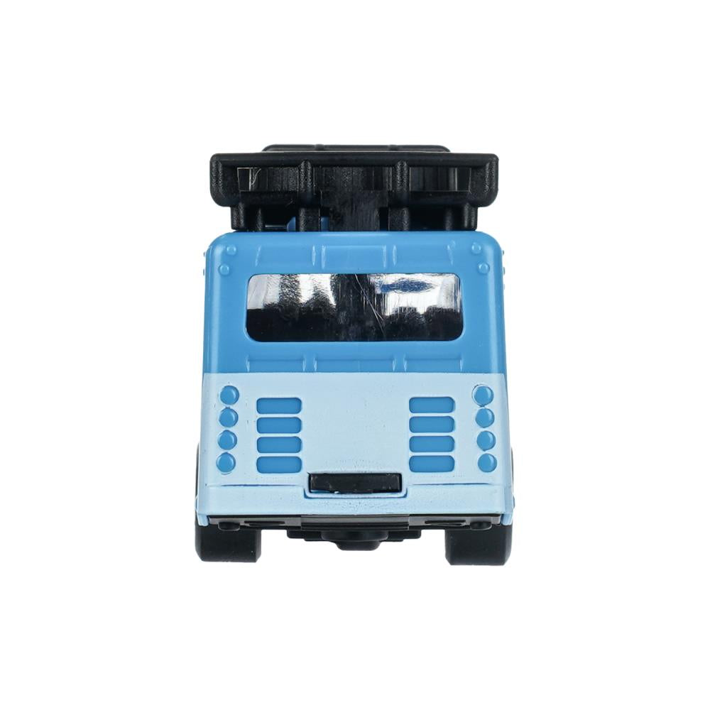 Машина пластик АВТОБУС 15 см, инерция, дверь Технопарк