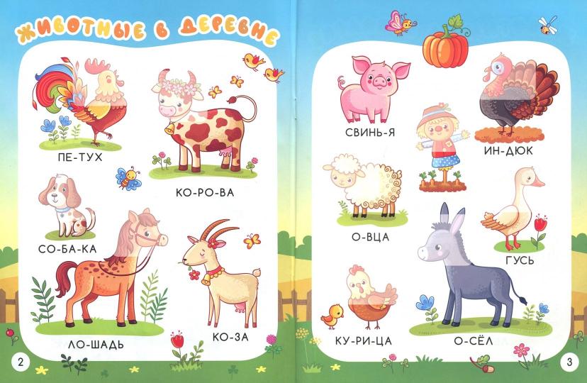 Животные:книжка с наклейками
