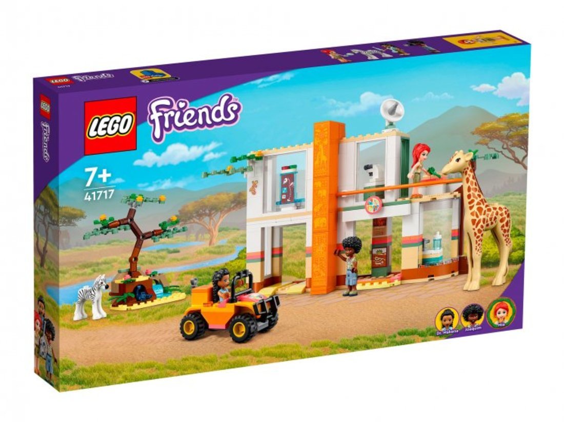 LEGO. Конструктор 41717 "Friends Mias Wildlife Rescue" (Спасение дикой природы Миа)