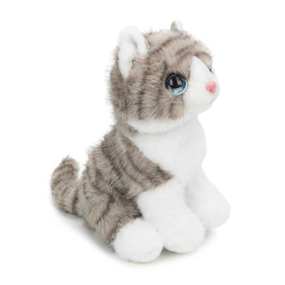 Игрушка мягкая кошка серая 22см, без чипа, в пакете МУЛЬТИ-ПУЛЬТИ в кор.24шт