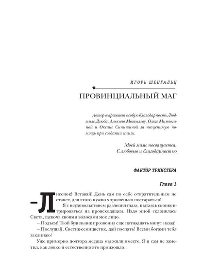 Провинциальный маг