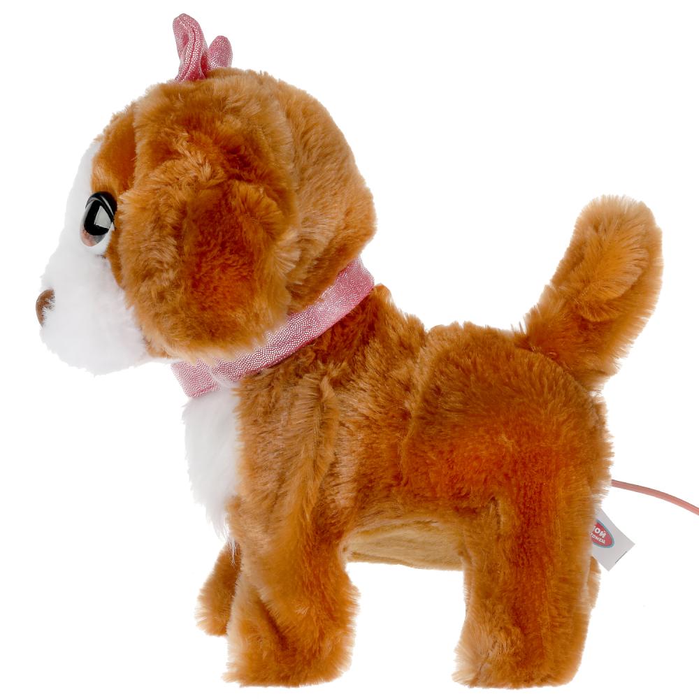 Интерактивный щенок ПЛЯЦКОВСКИЙ М.С. бэтси ходит,с поводком,озвучен в кор. МОЙ ПИТОМЕЦ в кор.12шт