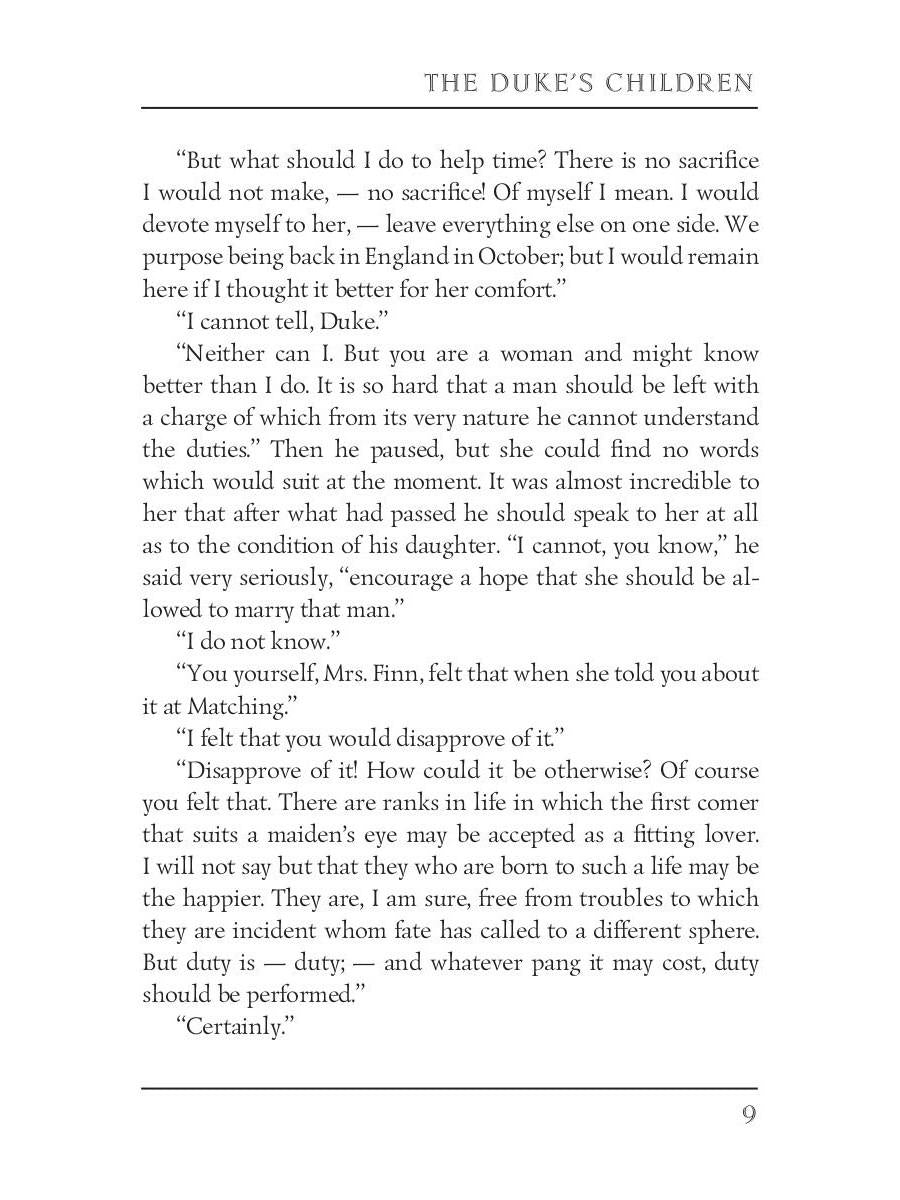 Palliser novels. The Duke’s Children 2 = Дети герцога 2