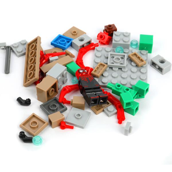 Конструктор мой мир+спайдермен, 54 дет. Город мастеров в кор.144шт