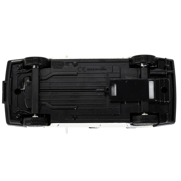 Машина металл Ваз-2109 "СПУТНИК" 12 см, двери, багажник, инер,белый, кор. Технопарк в кор.2*36шт