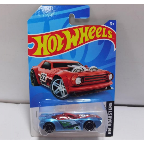 Machine à roues chaudes en métal, 7,5 cm, dans un assortiment, en blister, parc technologique dans la couleur 2*288 pouces