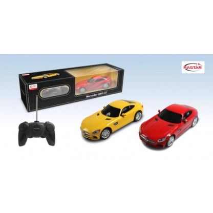МАШИНА Р/У РАСТАР "MERCEDES AMG GT" 1:24, ЦВЕТ В АССОРТЕ. В КОР. в кор.18шт