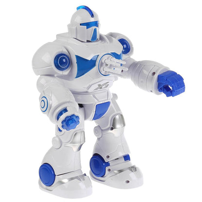 Робот на бат. свет+звук, русс. чип, стреляет на русском. кор. 22,5*11*28см ТЕХНОДРАЙВ в кор.2*18шт