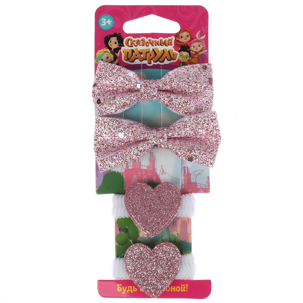 Аксесс д/девочек СКАЗОЧНЫЙ ПАТРУЛЬ набор (банты/сердца) на carte. dans le paquet. МИЛАЯ ЛЕДИ уп-12шт в кор87уп