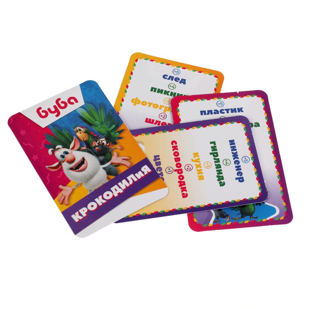 Крокодилия.Буба. Cartes entières (80 cartes, 55x85 mm). Couleur: 138x170x40mm Jeux complets dans une taille de 50 pièces